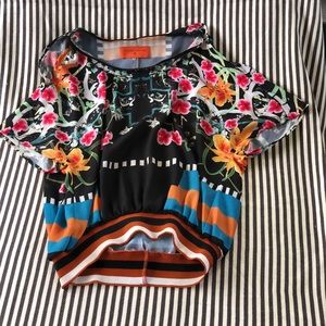 Clover Canyon Cold Shoulder Cuba top XS